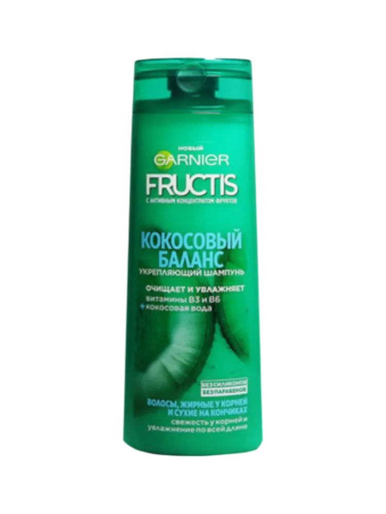 ШАМПУНЬ GARNIER FRUCTIS 400МЛ КОКОСОВЫЙ БАЛАНС