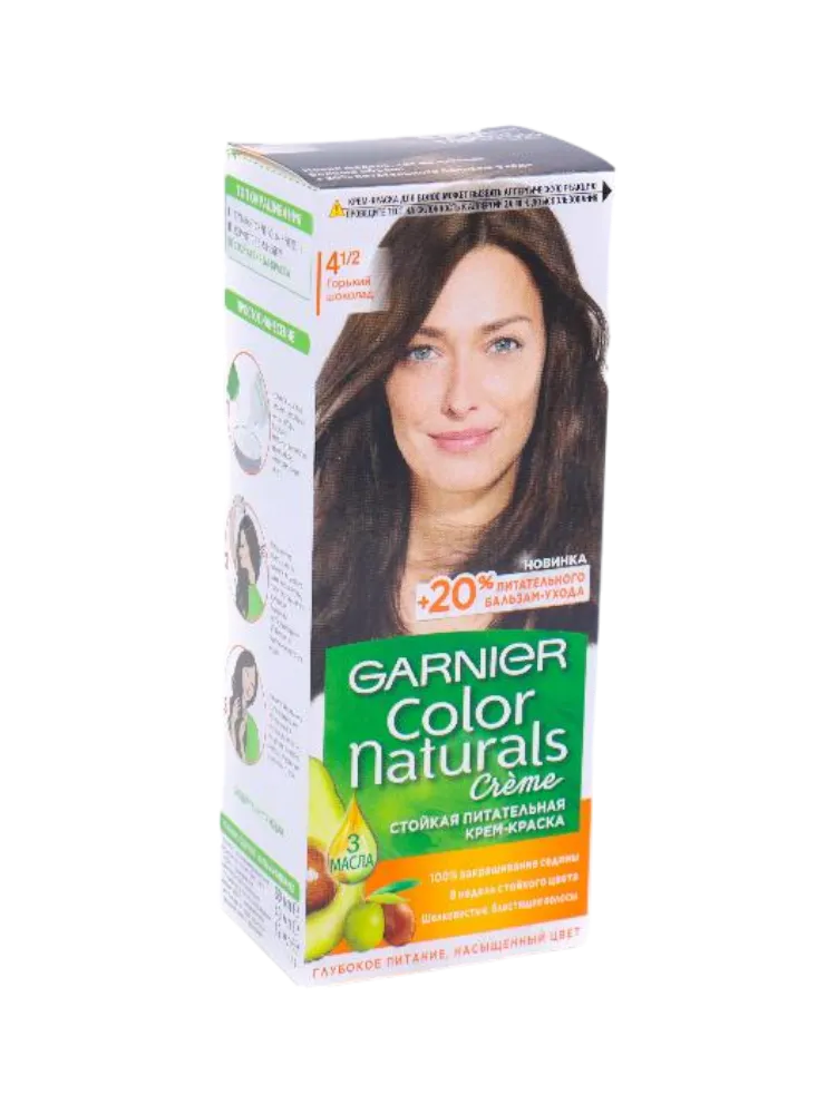 КРАСКА COLOR NATURALS 4 1/2 ТЕМНЫЙ ШОКОЛАД