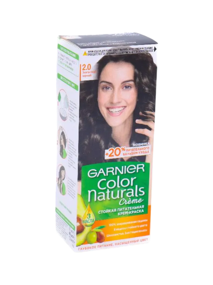 КРАСКА COLOR NATURALS 2 ЭЛЕГАНТНЫЙ ЧЕРНЫЙ