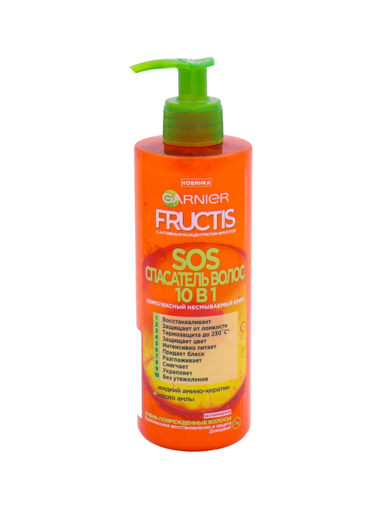 СПАСАТЕЛЬ Д/ВОЛОС FRUCTIS 400МЛ 10В1 SOS