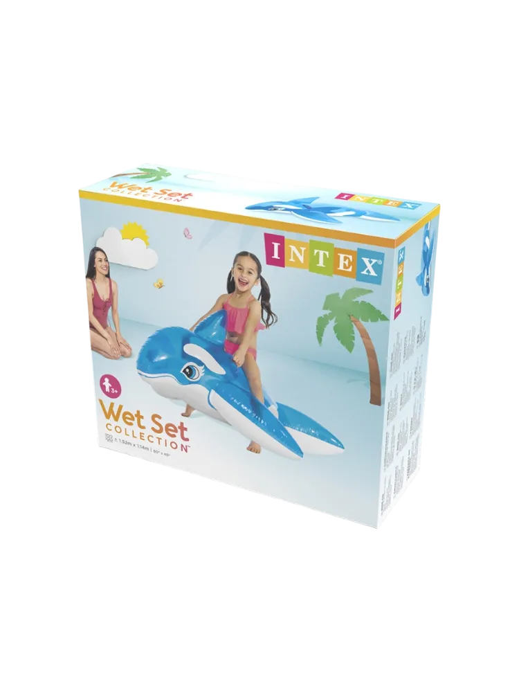 Intex игрушка-наездник Дельфинчик 58523 - фото 6