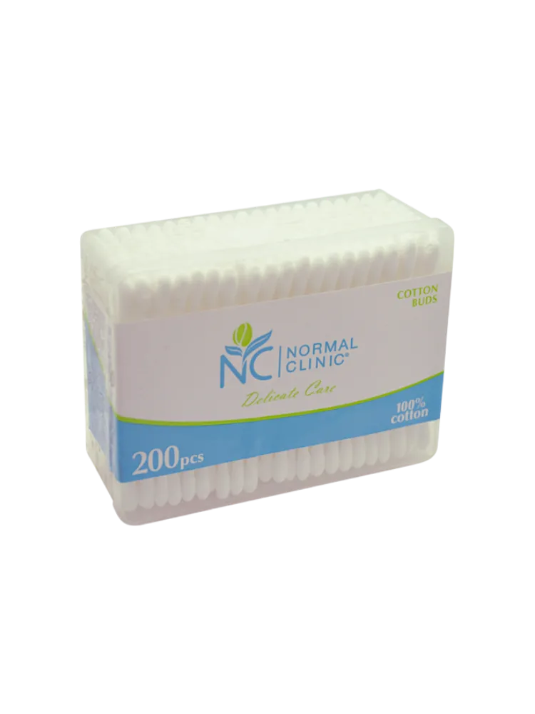 ВАТНЫЕ ПАЛОЧКИ NORMAL CLINIQUE 200ШТ М/У