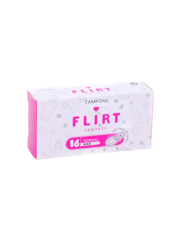 ТАМПОНЫ FANTASY FLIRT NORMAL 3 16ШТ 012
