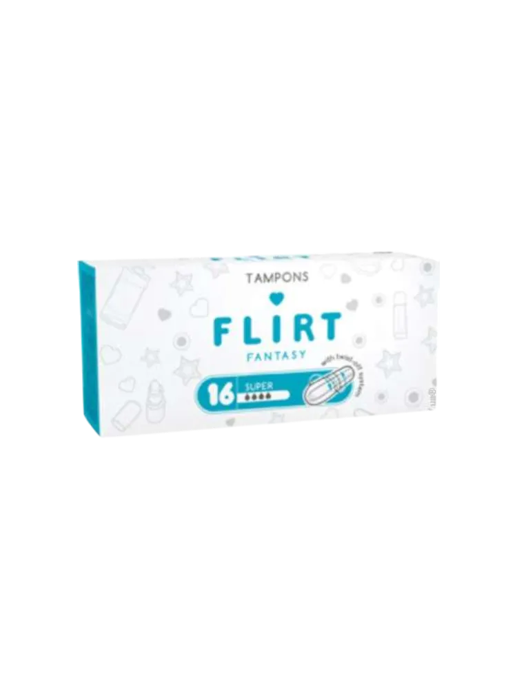 ТАМПОНЫ FANTASY FLIRT SUPER 4 16ШТ 013