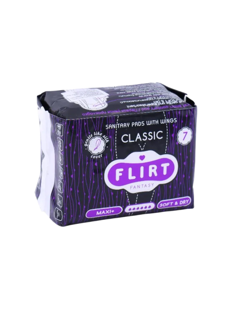 ПРОКЛАДКИ FANTASY FLIRT SOFT DRY 6 7ШТ CLASSIC