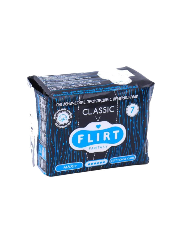 ПРОКЛАДКИ FANTASY FLIRT COTTON CARE 6 7ШТ CLASSIC