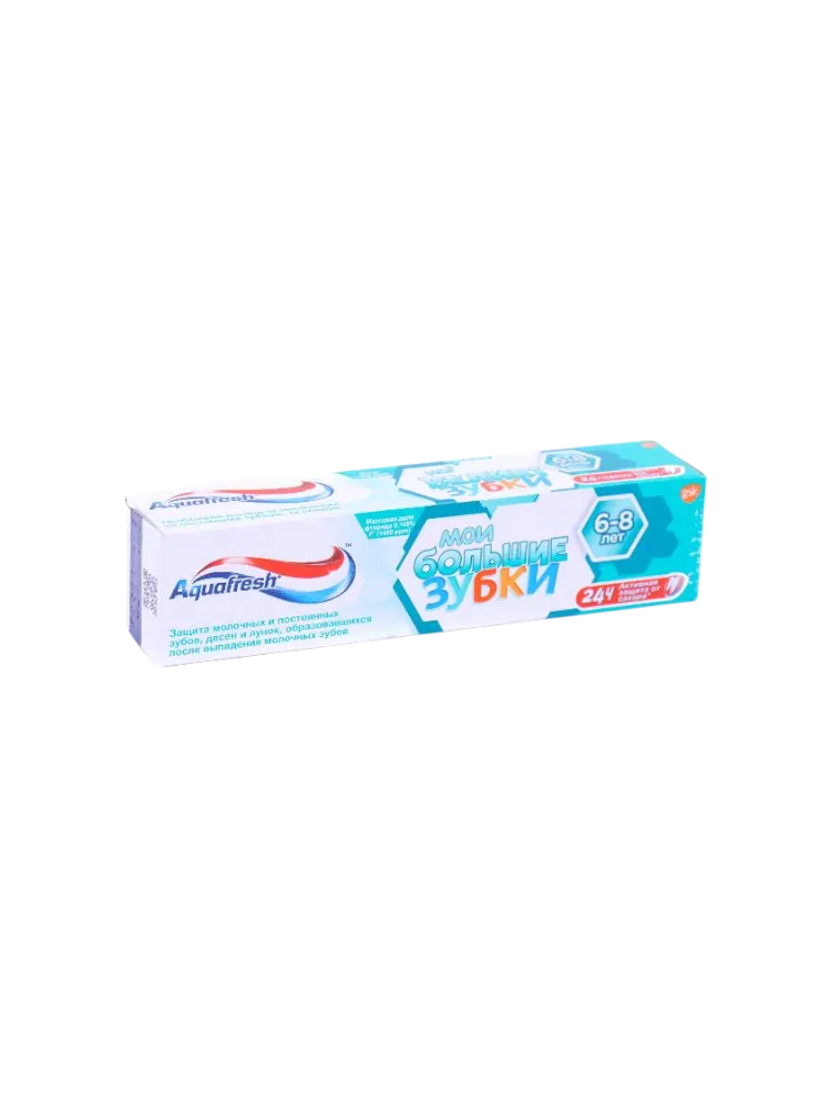 ЗУБ ПАСТА AQUAFRESH 50МЛ МОИ БОЛЬШИЕ ЗУБКИ ДЕТСКАЯ