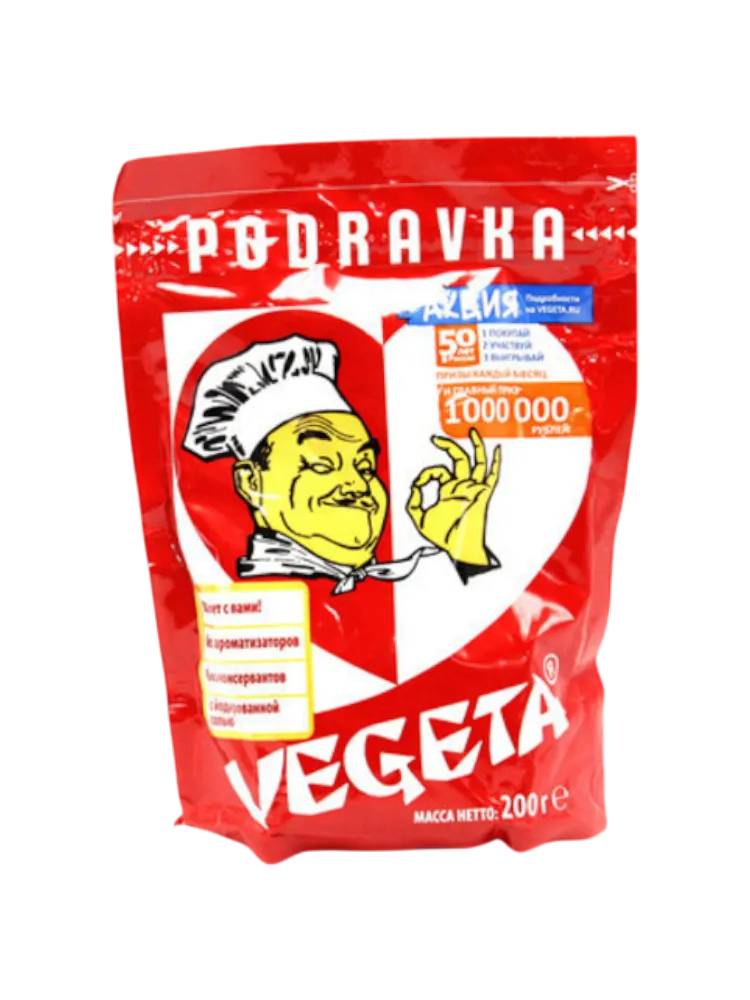 ПРИПРАВА VEGETA 180Г УНИВЕРСАЛЬНАЯ+20Г