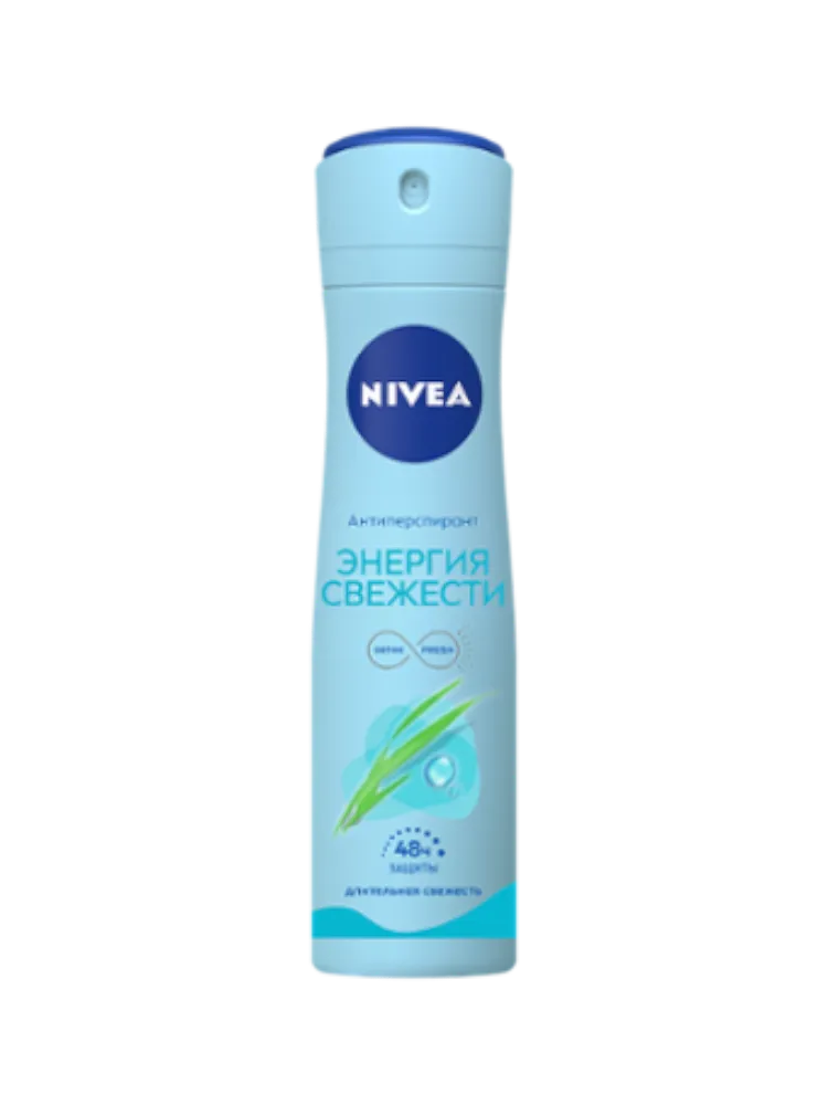 ДЕЗОДОРАНТ NIVEA 150МЛ ЭНЕРДЖИ ФРЕШ ЖЕН СПРЕЙ