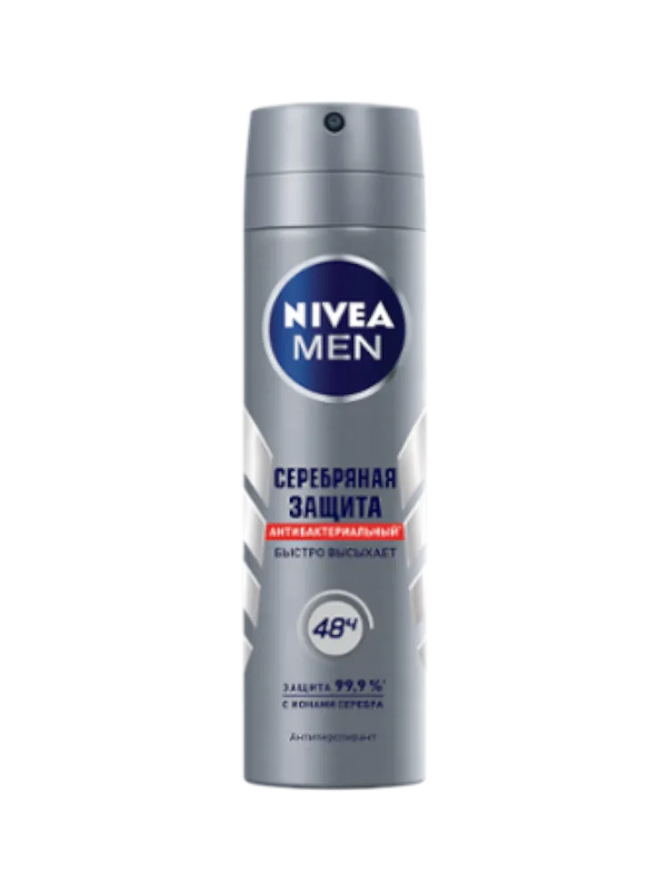 ДЕЗОДОРАНТ NIVEA 150МЛ СЕРЕБ ЗАЩИТА DYNAMIK POWER МУЖ СПРЕЙ