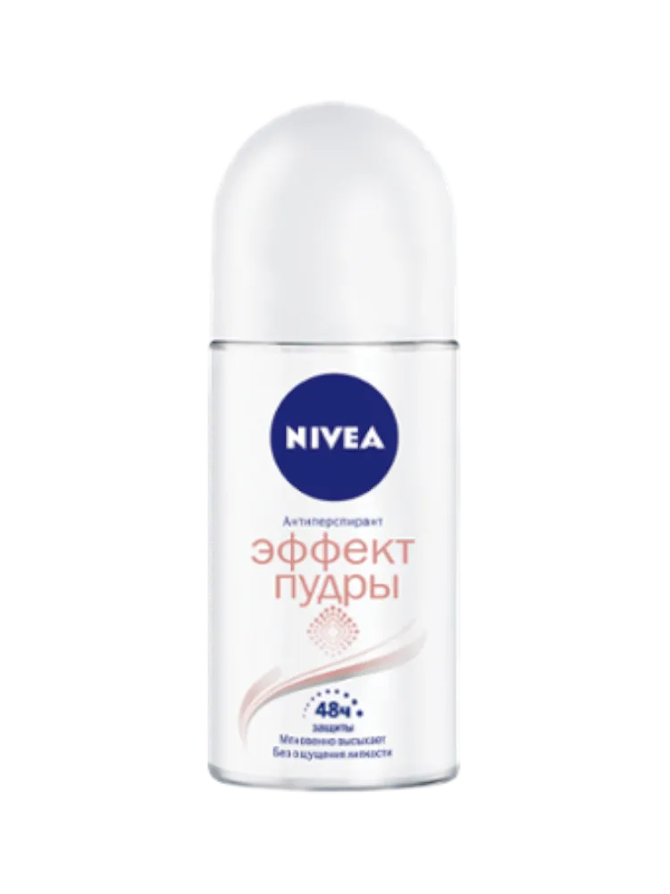 ДЕЗОДОРАНТ NIVEA 50МЛ ЭФФЕКТ ПУДРЫ ЖЕН РОЛИК