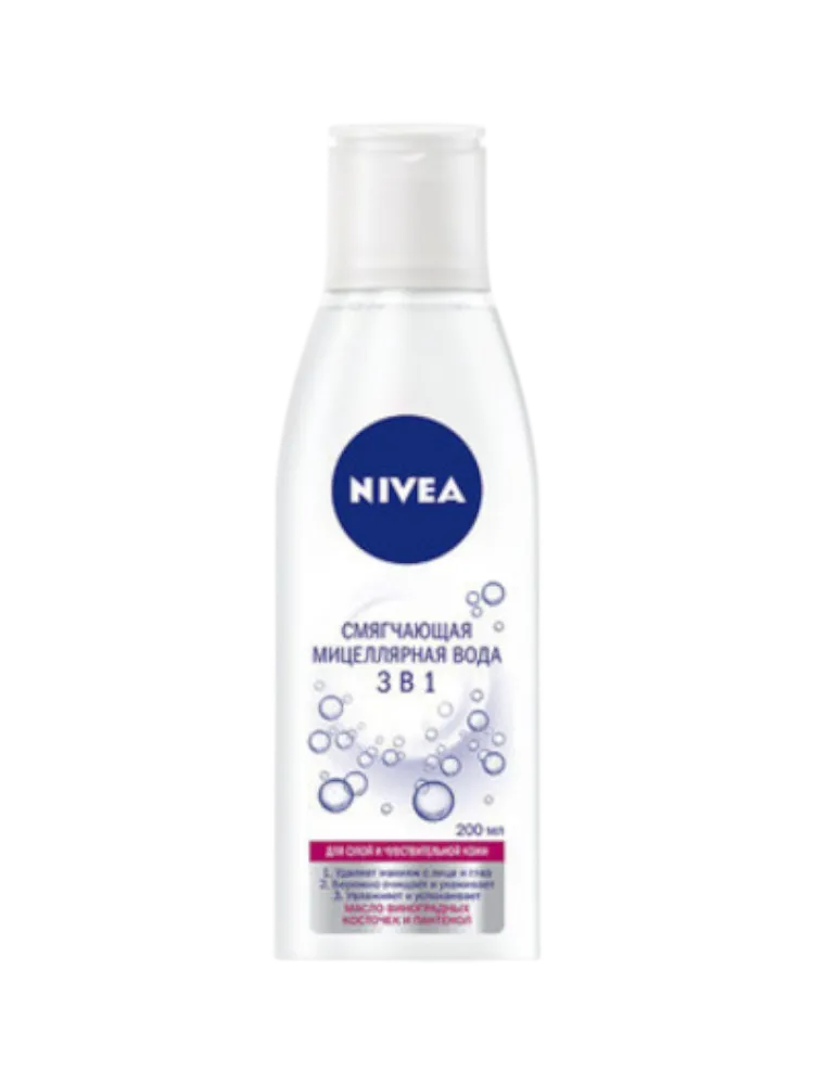 ВОДА МИЦЕЛЛЯРНАЯ NIVEA 400МЛ 3В1 Д/СУХ И ЧУВСТВ КОЖИ