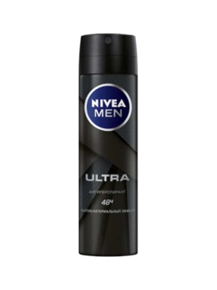АНТИПЕРСПИРАНТ NIVEA 150МЛ ULTRA АНТИБАК ЭФФЕКТ СПРЕЙ 