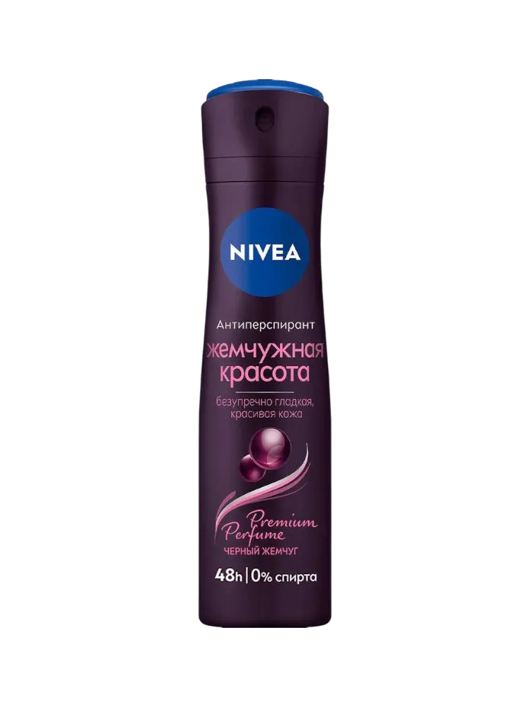 АНТИПЕРСПИРАНТ NIVEA 150МЛ ЖЕМЧУЖНАЯ КРАСОТА PREMIUM ЖЕН СПРЕЙ