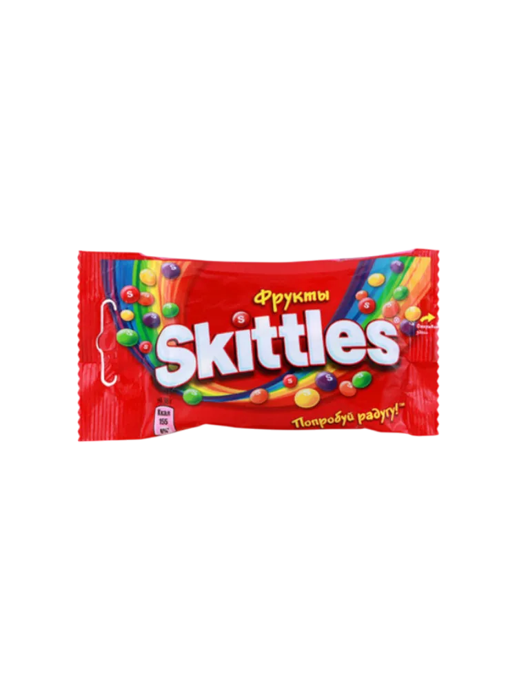 ДРАЖЕ SKITTLES 38Г ФРУКТЫ