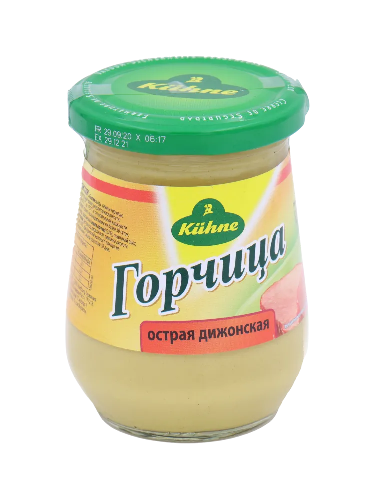 ГОРЧИЦА KUHNE 250Г ОСТРАЯ