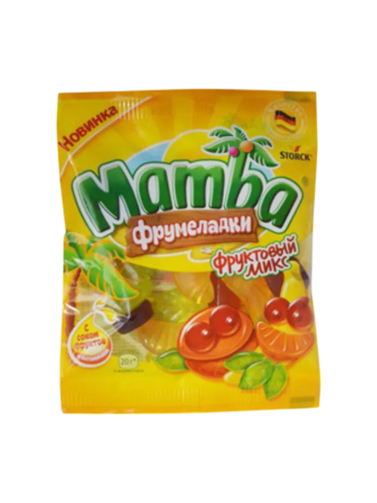 ЖЕВ МАРМЕЛАД MAMBA 72Г ФРУКТОВЫЙ МИКС