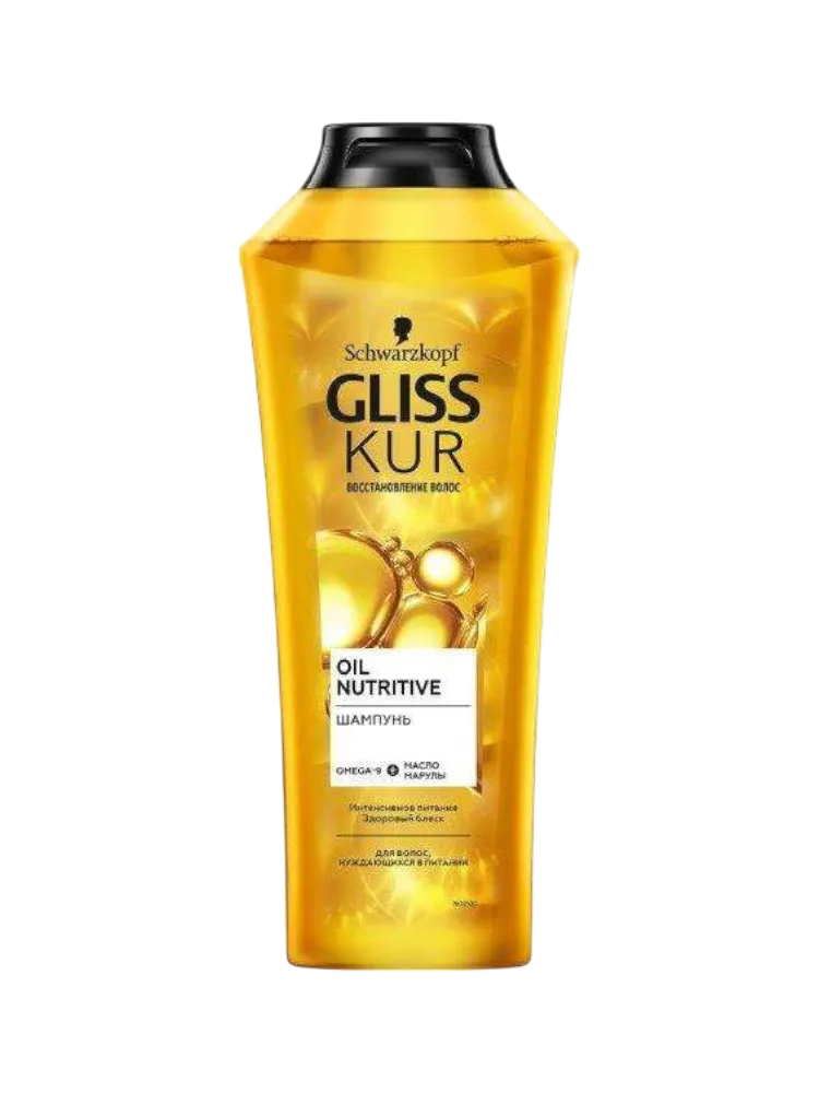 ШАМПУНЬ GLISS KUR OIL NUTRITIVE