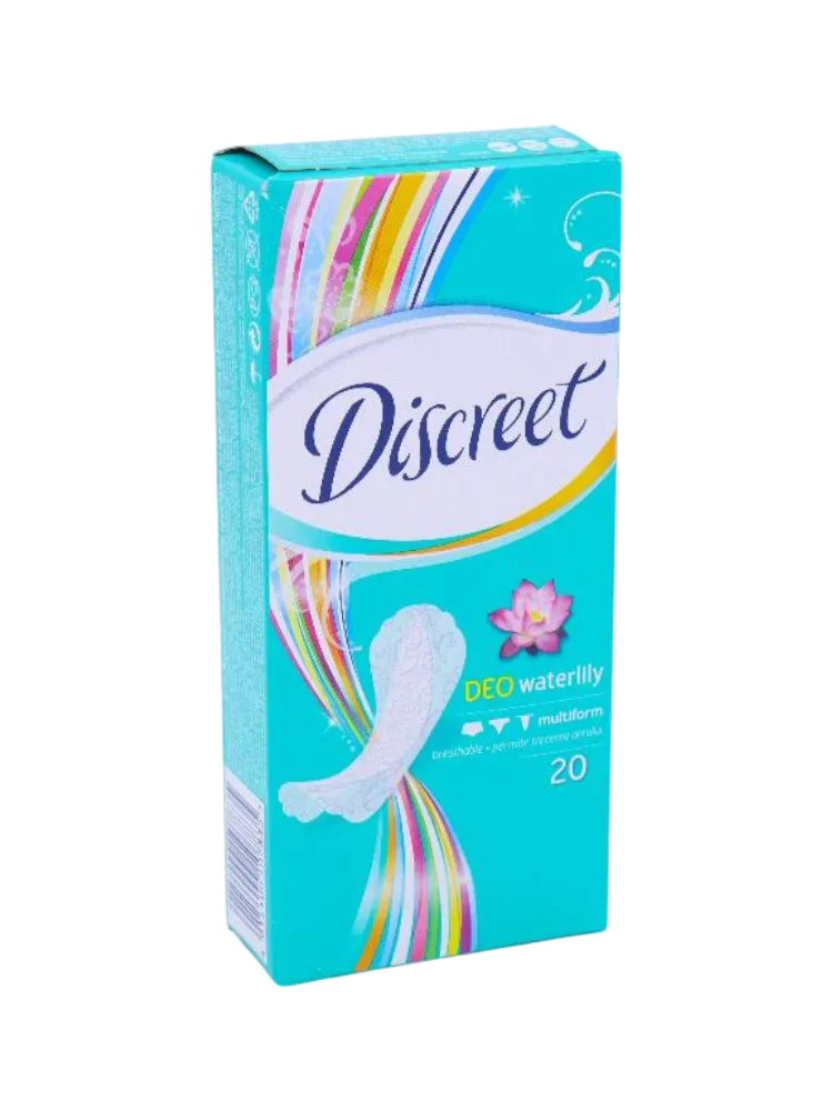 ПРОКЛАДКИ DISCREET 20ШТ DEO WATERLILY