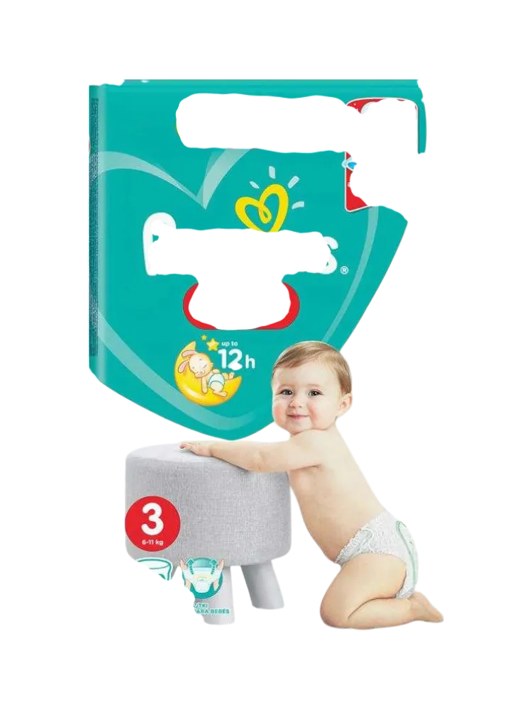 ТРУСИКИ PAMPERS PANTS MIDI ДЖАМБО 52ШТ
