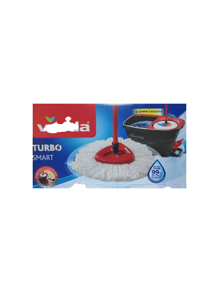 НАБОР ДЛЯ УБОРКИ VILEDA ШВАБРА-ВЕДРО TURBO SMART 