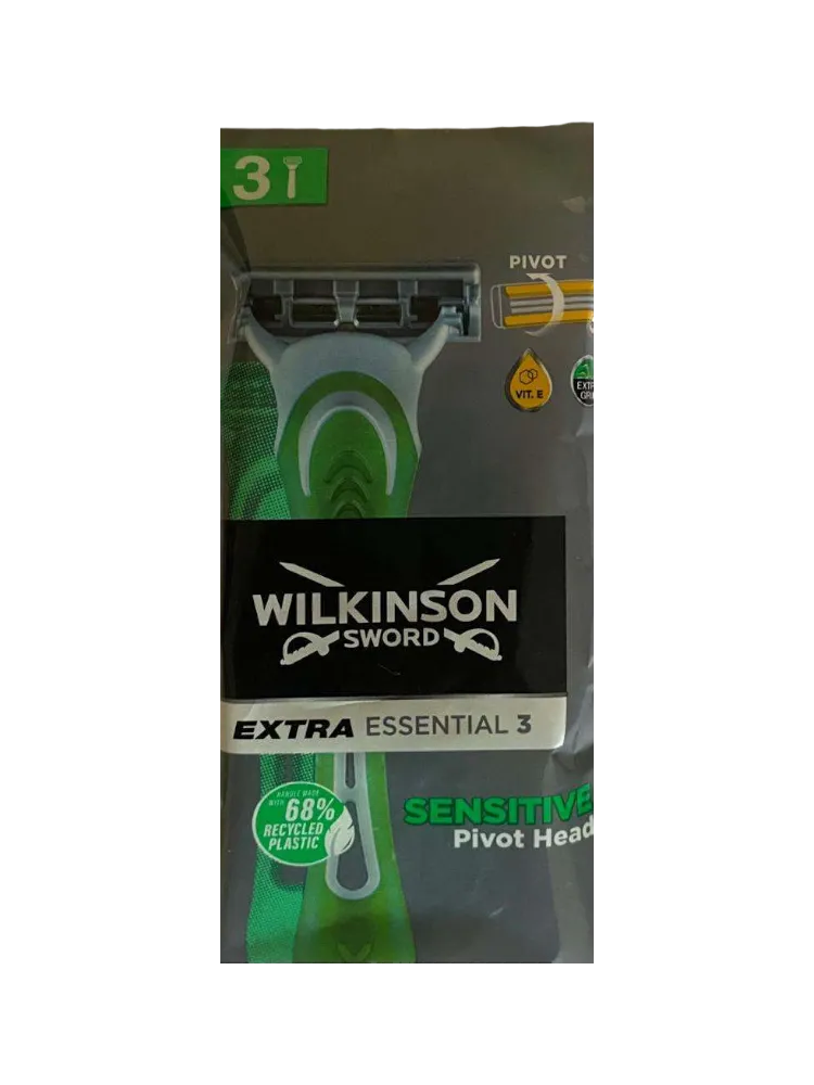 СТАНОК WILKINSON SWORD EXTRA3  ESSENTIAIS 3ШТ