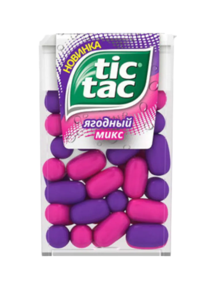 ДРАЖЕ TIC TAC 16Г ЯГОДНЫЙ МИКС