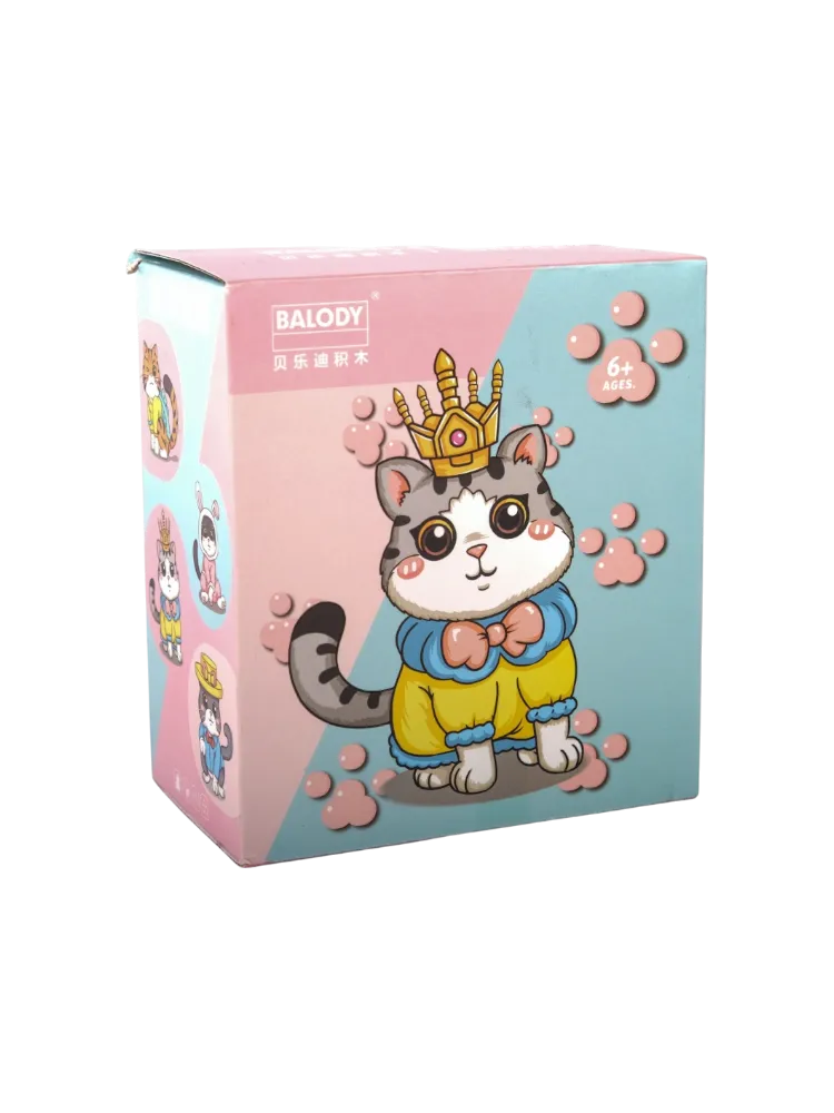 Конструктор BALODY Конструктор Balody «Кошка-принцесса в короне», деталей 1053 шт - фото 2