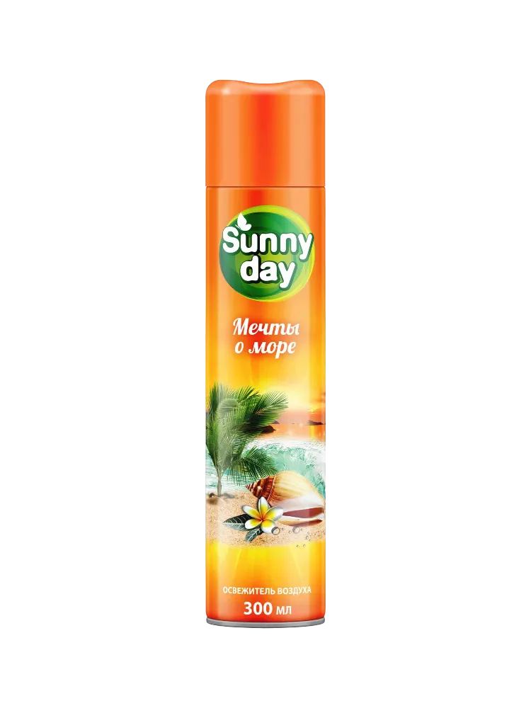 ОСВЕЖИТЕЛЬ SUNNY DAY 300МЛ МЕЧТЫ О МОРЕ 