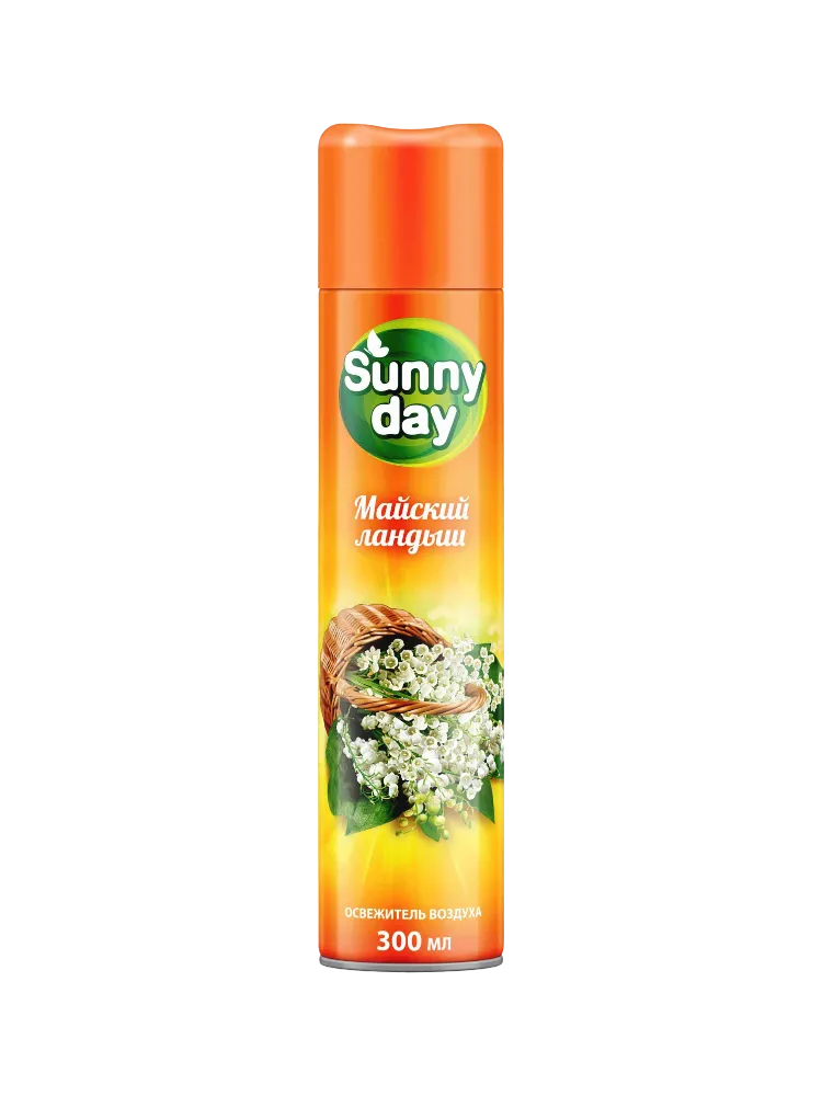 ОСВЕЖИТЕЛЬ SUNNY DAY 300МЛ МАЙСКИЙ ЛАНДЫШ 