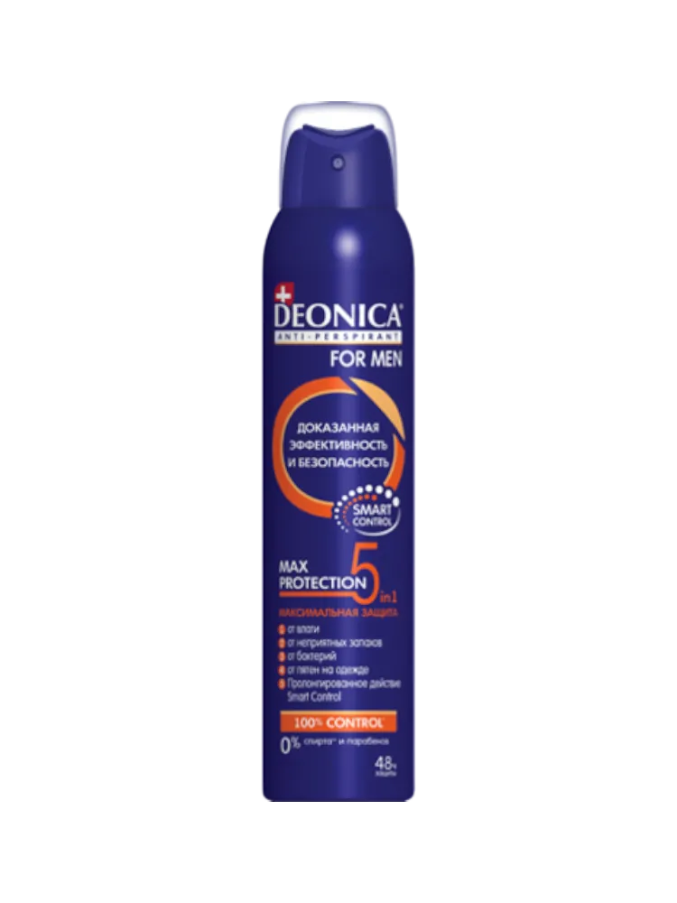 АНТИПЕРСПИРАНТ DEONICA 200МЛ FOR MEN АНТИБАК СПРЕЙ