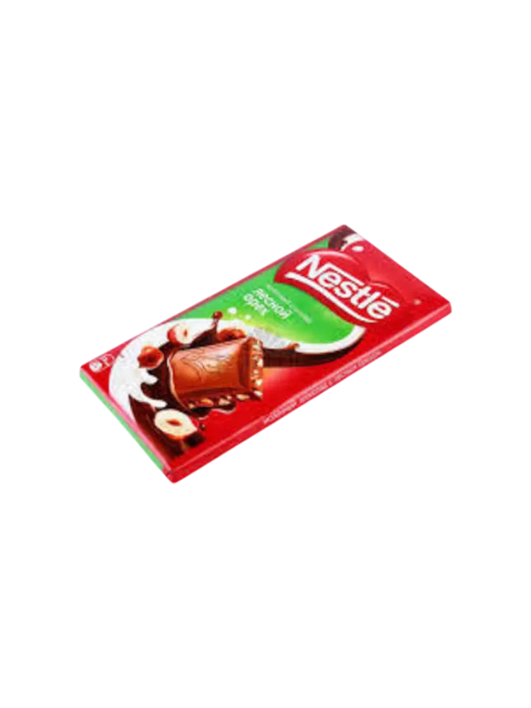 ШОКОЛАД NESTLE 100/82Г МОЛОЧНЫЙ/ЛЕСНОЙ ОРЕХ 