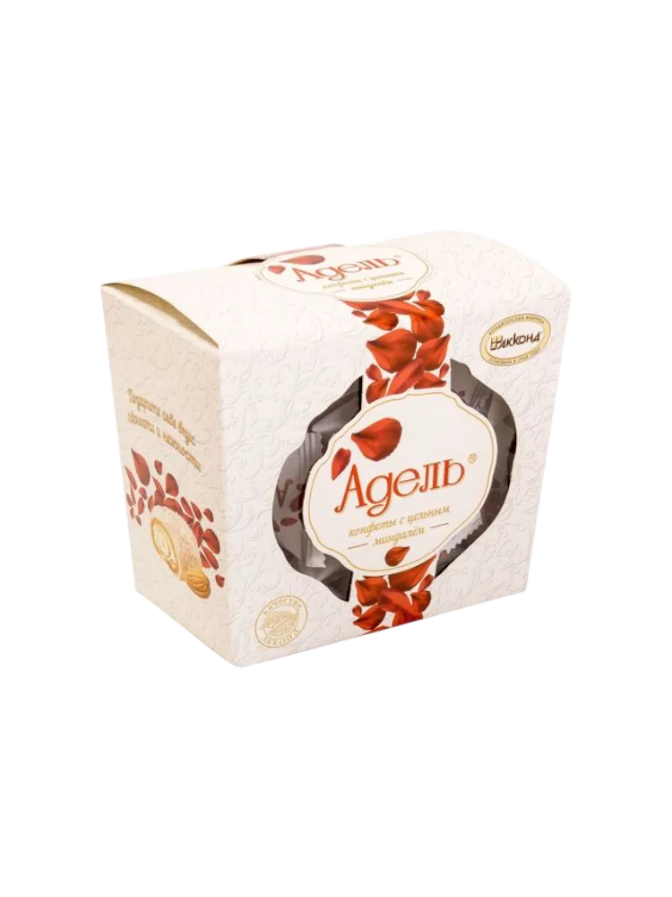 КОНФЕТЫ АДЕЛЬ 150Г ЦЕЛ МИНДАЛЬ