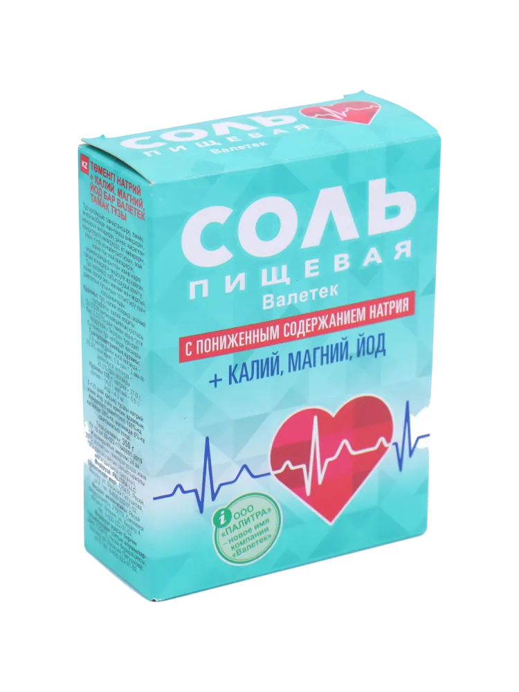 СОЛЬ ВАЛЕТЕК 300Г С ПОНИЖ СОДЕРЖ NA
