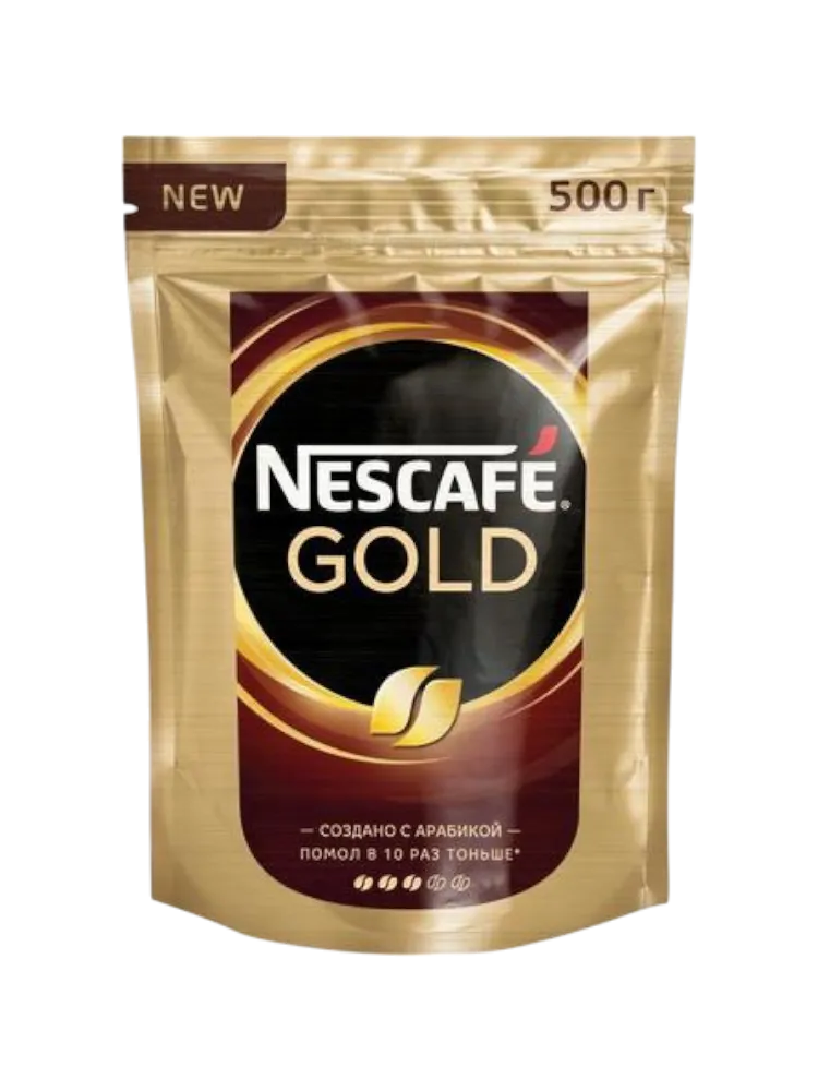 КОФЕ NESCAFE GOLD 500Г М/У 