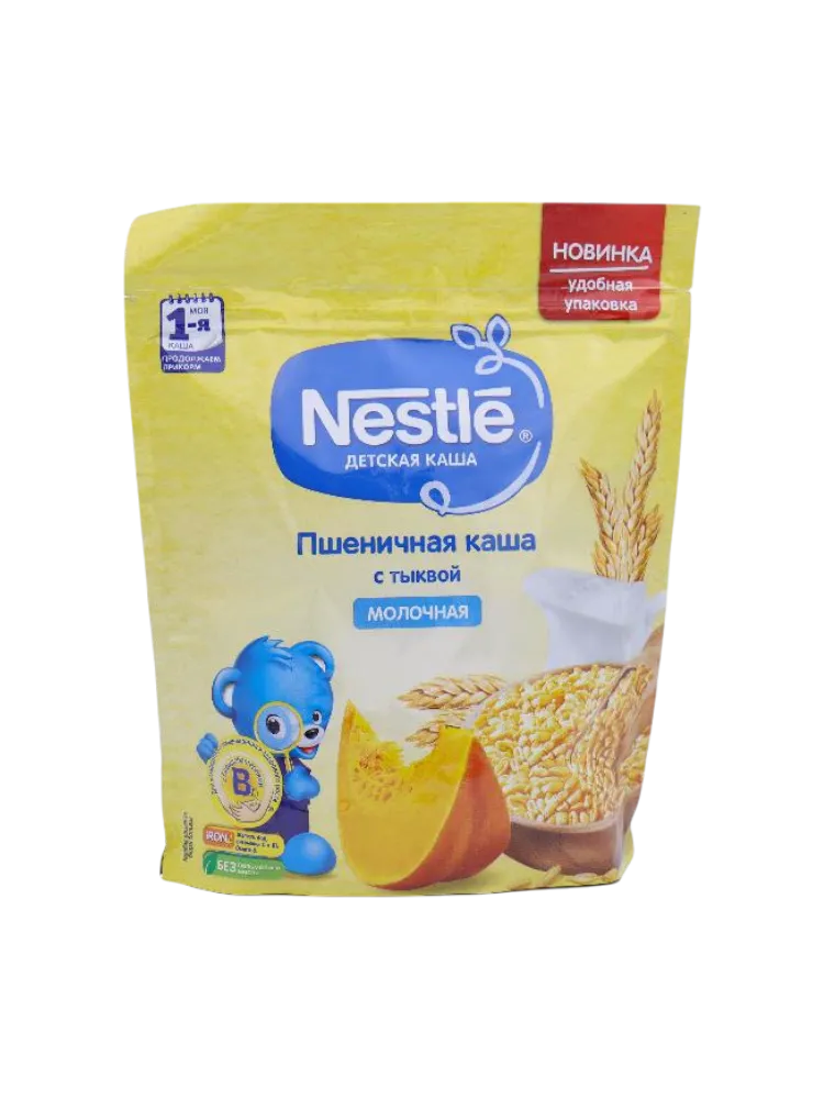 КАША NESTLE МОЛ 220Г ПШЕНИЧНАЯ С ТЫКВОЙ