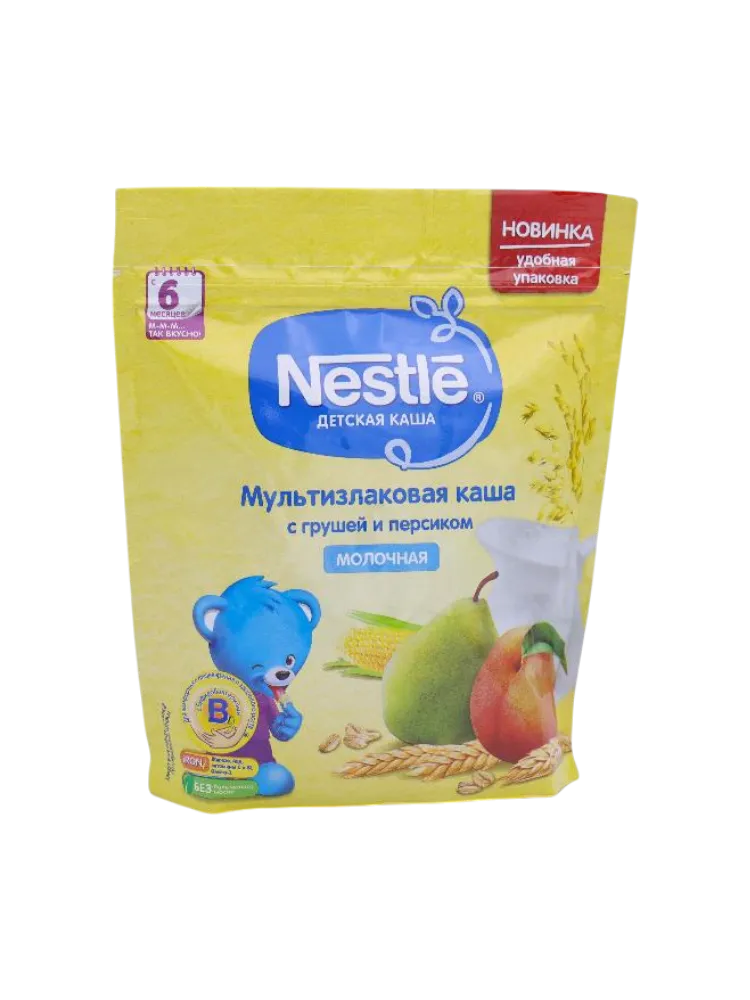 КАША NESTLE МОЛ 220Г МУЛЬТИЗЛАКОВАЯ ГРУША/ПЕРСИК