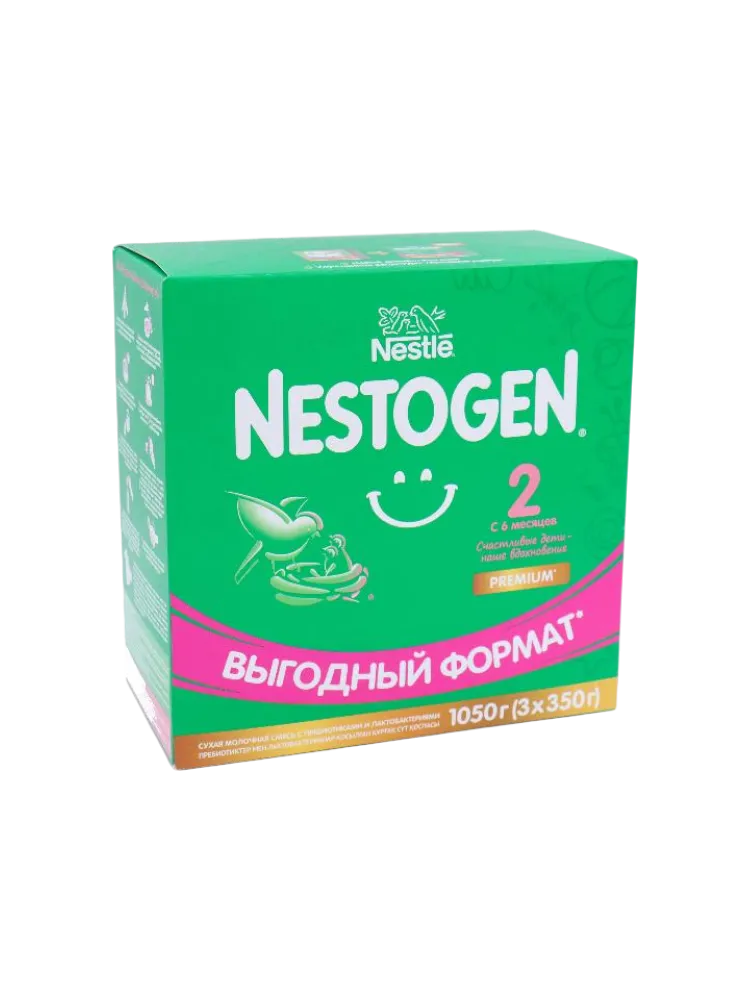 МОЛ СМЕСЬ NESTLE 1050Г NESTOGEN 2 
