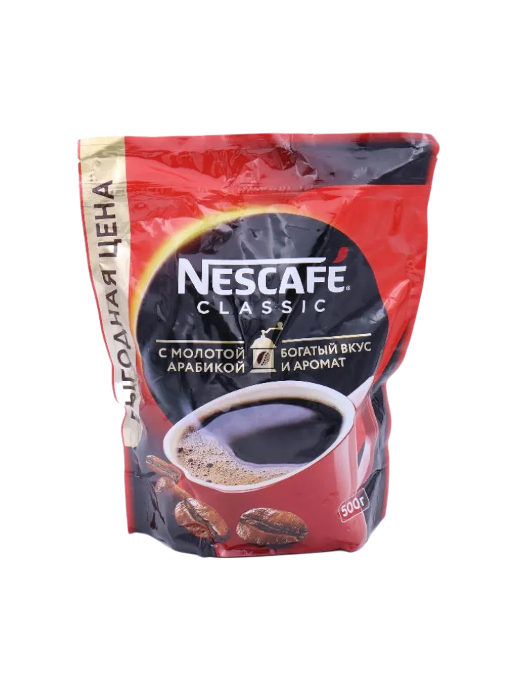 КОФЕ NESCAFE CLASSIC 500Г Д/П