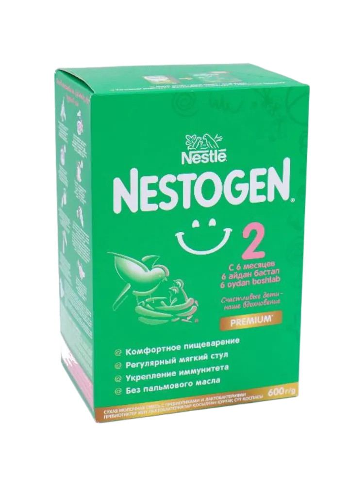 МОЛ СМЕСЬ NESTLE 600Г NESTOGEN 2 