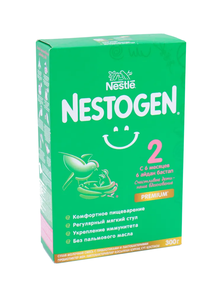 МОЛ СМЕСЬ NESTLE 300Г NESTOGEN 2 