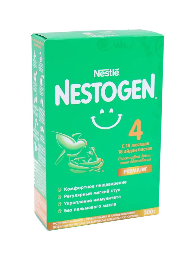 МОЛ СМЕСЬ NESTLE 300Г NESTOGEN 4 