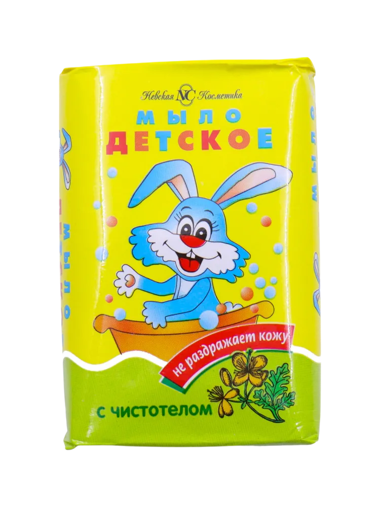 МЫЛО НЕВСКОЕ 90Г ДЕТСКОЕ С ЧИСТОТЕЛОМ 