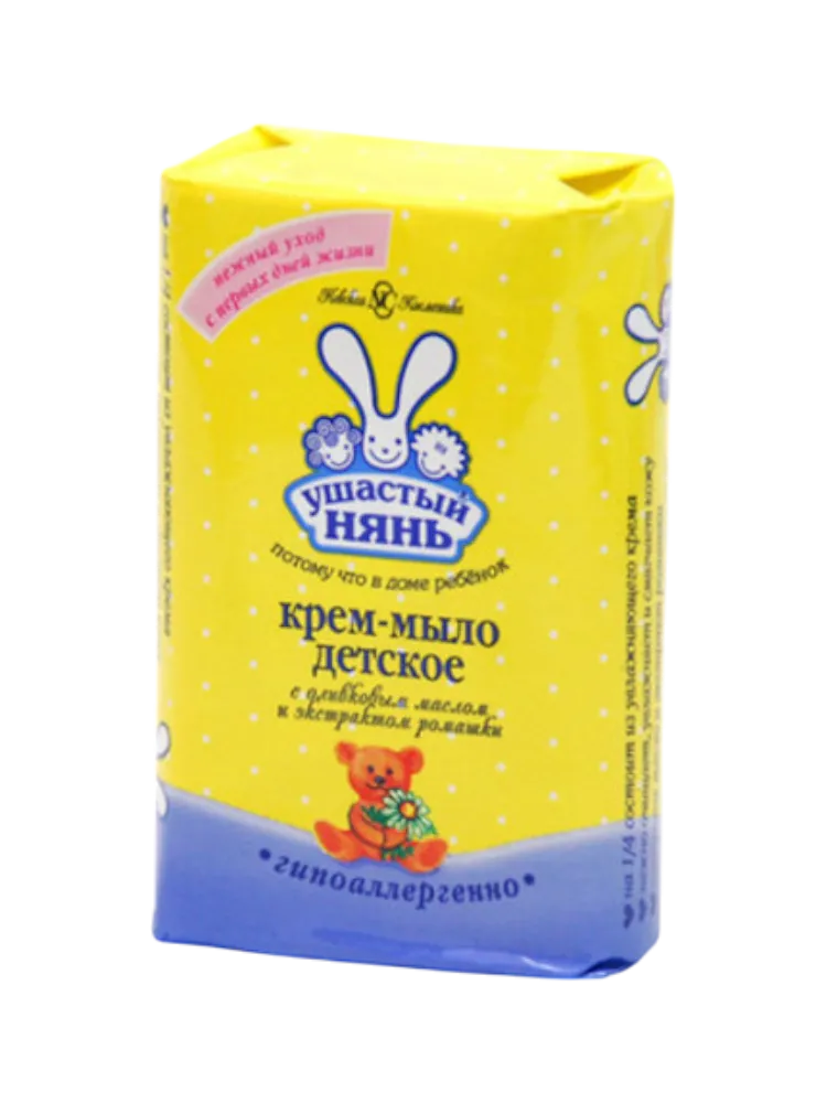 МЫЛО КРЕМ УШАСТЫЙ НЯНЬ 90Г РОМАШКА