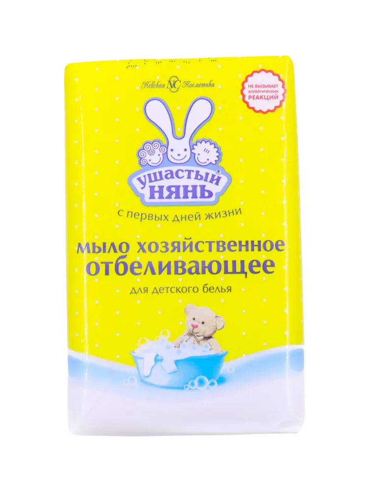 МЫЛО УШАСТЫЙ НЯНЬ 180Г ХОЗ С ОТБЕЛ ЭФФЕКТОМ 