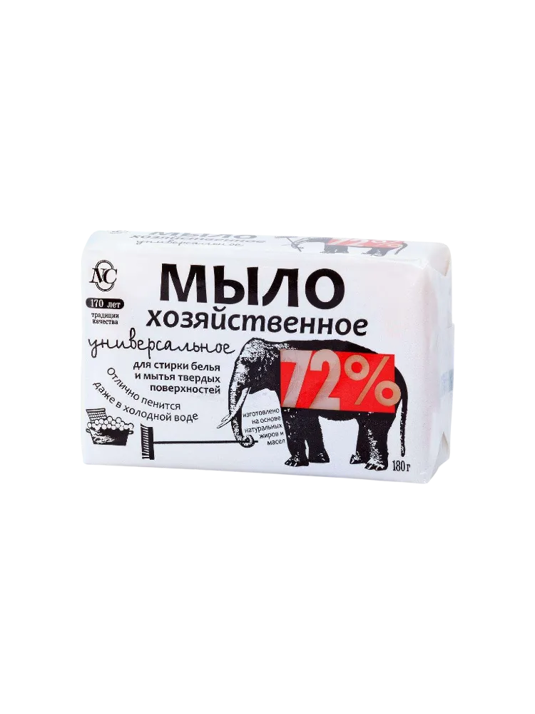 МЫЛО ХОЗ 180Г НЕВСКОЕ УНИВЕРСАЛЬНОЕ 