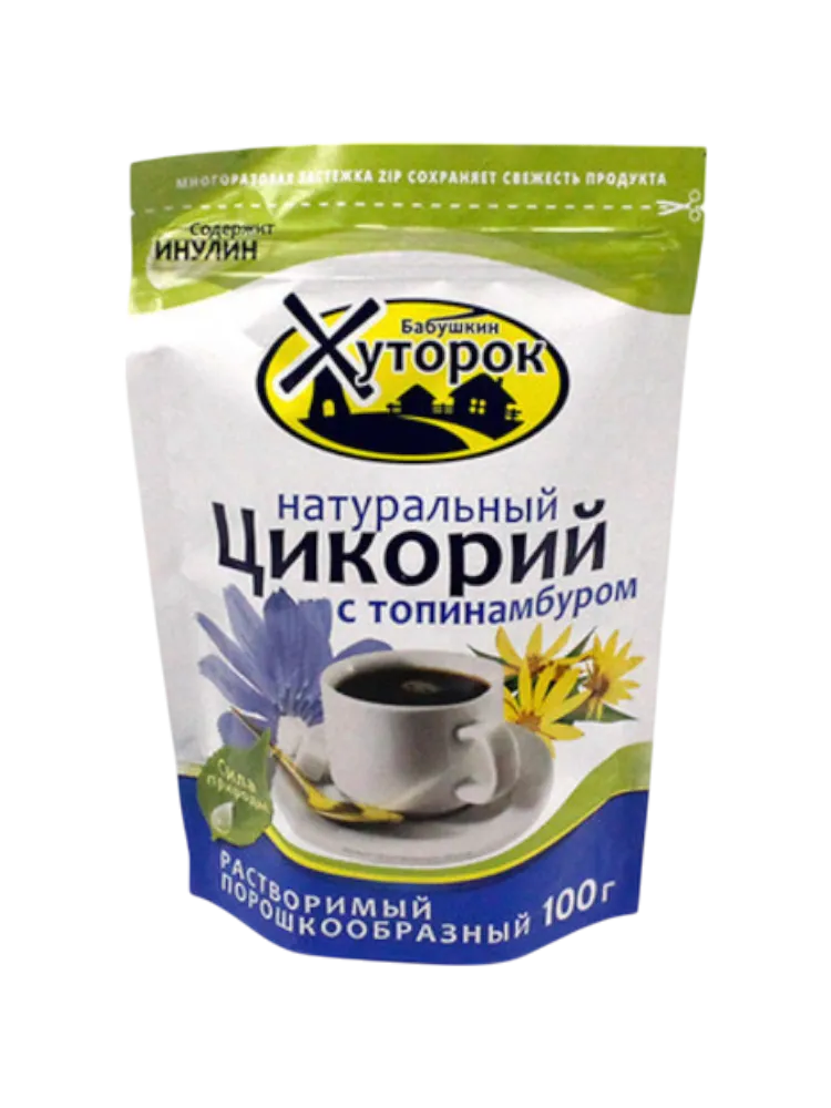 ЦИКОРИЙ ХУТОРОК 100Г ТОПИНАМБУР ZIP ПАКЕТ
