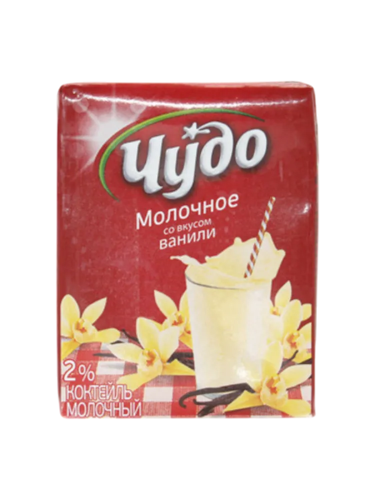КОКТЕЙЛЬ МОЛ ЧУДО 0.2Л 2% ВАНИЛЬ