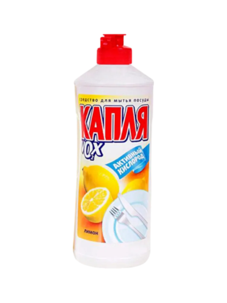 МОЮЩЕЕ СР-ВО КАПЛЯ VOX 500/450Г ЛИМОН