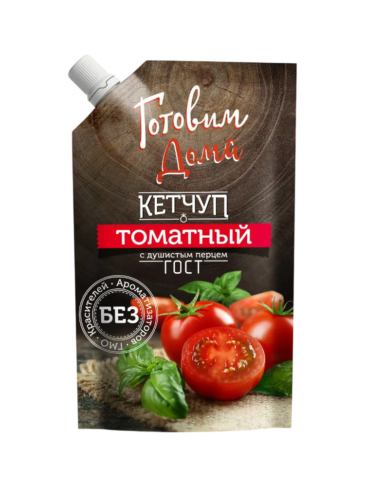 КЕТЧУП ГОТОВИМ ДОМА 400Г ЛЕЧО Д/П С ДОЗ